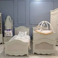 تخت نوزاد تخت کنار مادر و سیسمونی علا اقساط