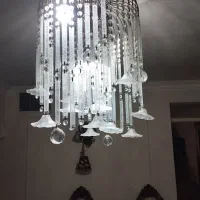 لوستر سقفی کریستالی