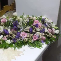 گل رومیزی طبیعی