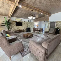 **ویلا ۲خواب شیک سیستم صوتی دریا گوشه|اجارهٔ کوتاهمدت ویلا و باغ|سلمانشهر, |دیوار