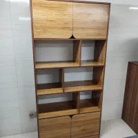 کتابخانه|کتابخانه، شلف، قفسه‌های دیواری|یزد, |دیوار