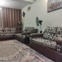 سرویس ۱۰ نفره مبلمان چرمی و نهار خوری سلطنتی|مبلمان خانگی و میز عسلی|فولادشهر, A2|دیوار