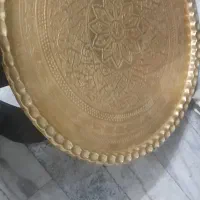 سینی برنجی قلم اصفهان