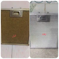 تمیزی فیلتر هود