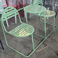 صندلی میز کافه ویلا رستوران ست دونفره بالکن تراس