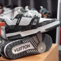 کتونی Louis Vuitton «لویی ویتون» سفید مشکی