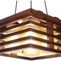 لوستر چوبی|لوستر و چراغ آویز|ازنا, |دیوار