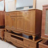 کنسول و اینه میز تلویزیون