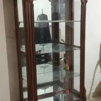 بوفه (ویترین) منبتی تمام چوب|بوفه، ویترین، کنسول|تهران, شادآباد|دیوار
