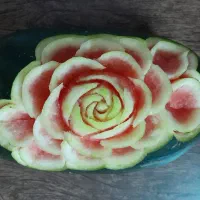 تزیین هندوانه