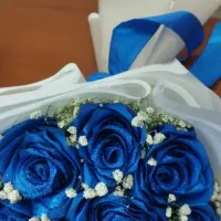 گل رز روبانی|گل مصنوعی|گلبهار, شهر جدید گلبهار|دیوار