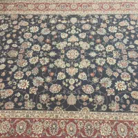 4تخته فرش ۶متری سورمه ای طرح افشان