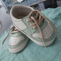 پاپوش  سایز ۳ ، رنگ کرم-سبز