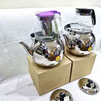 کتری قوری استیل 4لیتری|قوری، کتری، قهوه‌ساز دستی|اهواز, بیست متری شهرداری|دیوار