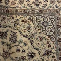 فرش شش متری و کناره چهارمتری نائین گل ابریشم ۹لا|فرش|تهران, ولنجک|دیوار