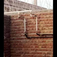 لوله کشی گاز روکار و توکار