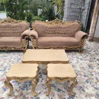 مبل کارکرده با جلو میز