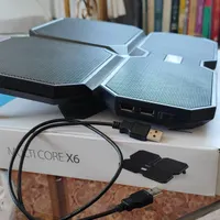خنک کننده لپ تاپ (کول پد) Multi core X6 Deep cool|قطعات و لوازم جانبی رایانه|سردشت, |دیوار