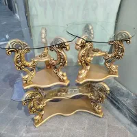 سه عدد جلو مبلی سالم و تمیز