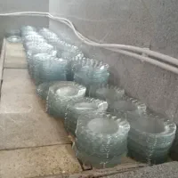 ظرف برنج خوری و خورشت خوری شیشه ای