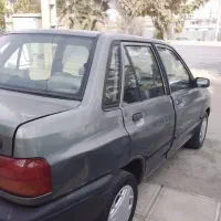 پراید 89رنگ زیتونی