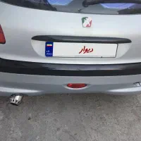 ۲۰۶ تیپ۶ مدل۸۳ اتومات|خودرو سواری و وانت|شیراز, آبیاری|دیوار