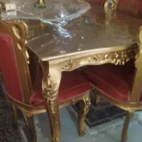 مبلمان استیل سلطنتی با ناهار خوری با بوفه ست|مبلمان خانگی و میز عسلی|تهران, تهرانپارس شرقی|دیوار