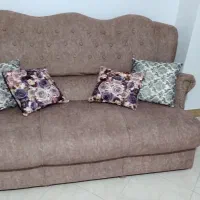 مبل راحتی ۷نفره با میزوسط و ۴عدد عسلی شیشه ای|مبلمان خانگی و میز عسلی|اراک, |دیوار