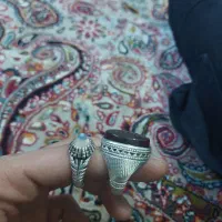 انگشتر نقره پایه جباری