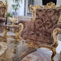 فروش مبل سلطنتی در حد نو|مبلمان خانگی و میز عسلی|تهران, چیتگر شمالی|دیوار
