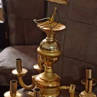 لوستر کلاسیک آب طلا کاری شده|لوستر و چراغ آویز|تهران, سازمان برنامه شمالی|دیوار