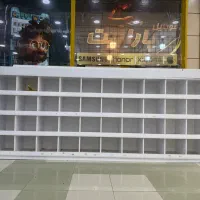 ۲ عدد قفسه طبقه فروشگاهی mdf نونو بدون شکستگی