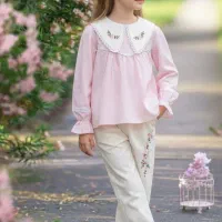 ست شومیز شلوار ۶ الی ۱۲ سال