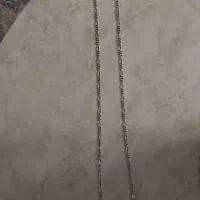 زنجیر نقره فیگارو. دستبند قوچ