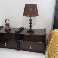 تخت خواب ۲نفره و پاتختی|تخت و سرویس خواب|اصفهان, جاوان|دیوار