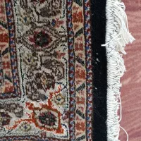 قالیچه دستباف زر نیم ماهی|فرش|خوی, |دیوار