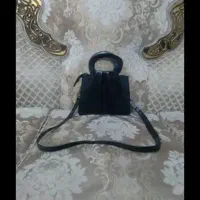 کیف مشکی بندداروکفش درحدنووسالم وتمیز