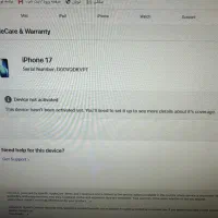 آیفون ۱۷ نرمال نات اکتیو|موبایل|تهران, مطهری|دیوار