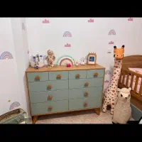 ساخت سیسمونی کودک ، کابینت ، دراور|تخت و صندلی بچه|ساری, |دیوار