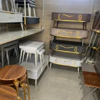 عسلی میز گرد کم جا