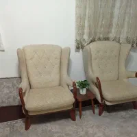 مبل ۷نفره وآیینه وکنسول وتی وی|مبلمان خانگی و میز عسلی|سقز, |دیوار