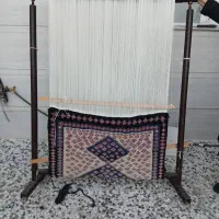 قالی دست بافت با دارقالی|گلیم، جاجیم، گبه|خرمآباد, |دیوار