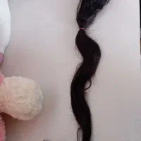 مو طبیعی خرمایی بدون رنگ