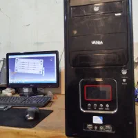 کامپیوتر رومیزی با مانیتور الجی