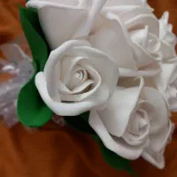 دسته گل عروس|گل مصنوعی|بروجرد, |دیوار