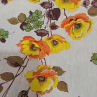 پارچه نخی رومیزی ملافه