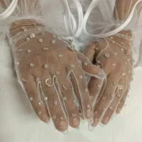 دستکش تور مجلسی عروس|لباس|تهران, شمشیری|دیوار