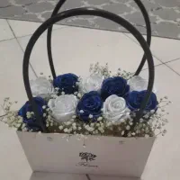 گل روبانی باکسی ودسته وگهواره ایی|گل مصنوعی|اهواز, کوی علوی|دیوار