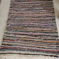 جاجیم بافت با پارچه