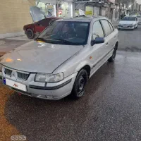 سمند 82 دوگانه دستی رنگ نقره‌ای شاسی پلو